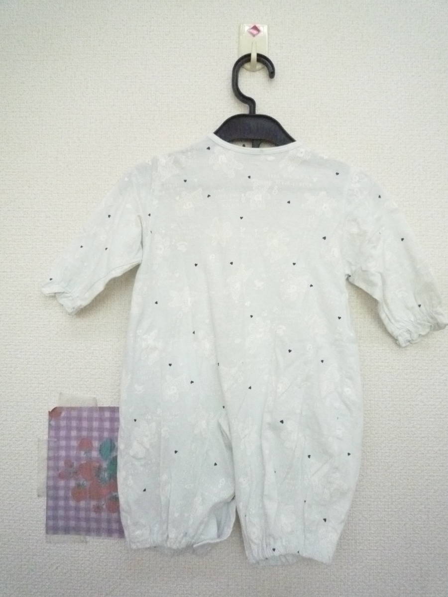 女の子 長袖 ロンパース カバーオール くまさん ５０ ７０ 綿100 70 74cm 以下 売買されたオークション情報 Yahooの商品情報をアーカイブ公開 オークファン Aucfan Com