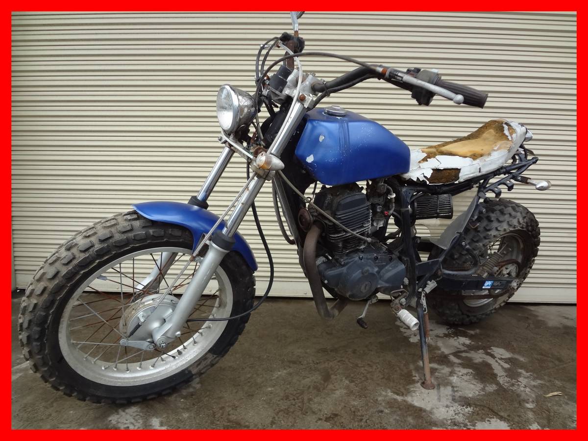 ☆現状車両☆ヤマハ TW200 2JL☆部品取車☆書類無し☆埼玉☆