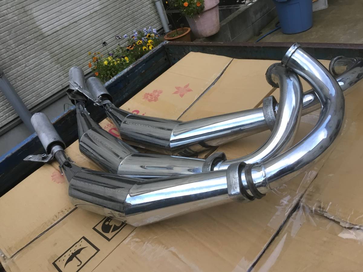 当時、希少、KH400 400ss BEET 爆竹 初期 3本チャンバー 売り切り