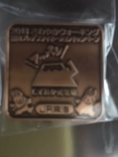 JR東海『さわやかウォーキング～静岡プレデスティネーションキャンペーン』で配布されました【静岡プレDC記念(金属)バッジ】 の出品です。_1