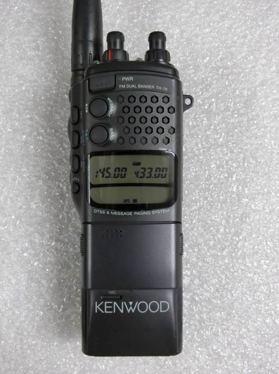 KENWOOD TH-78 144/430MHz トランシーバー Yahoo!オークション