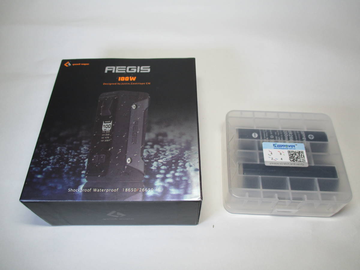 正規品 Geekvape AEGIS &26650電池2つ vape mod rda rdta rta 国内発送(喫煙グッズ)|売買された ...