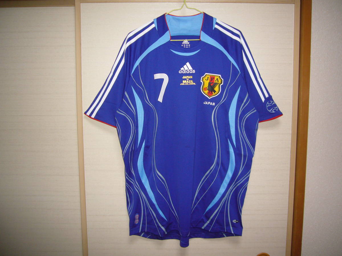 日本代表 adidas 0 ユニフォーム #7 | NAKATA 中田英寿（インポートXL 