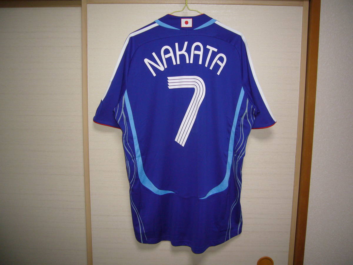 日本代表 adidas 0 ユニフォーム #7 | NAKATA 中田英寿（インポートXL 