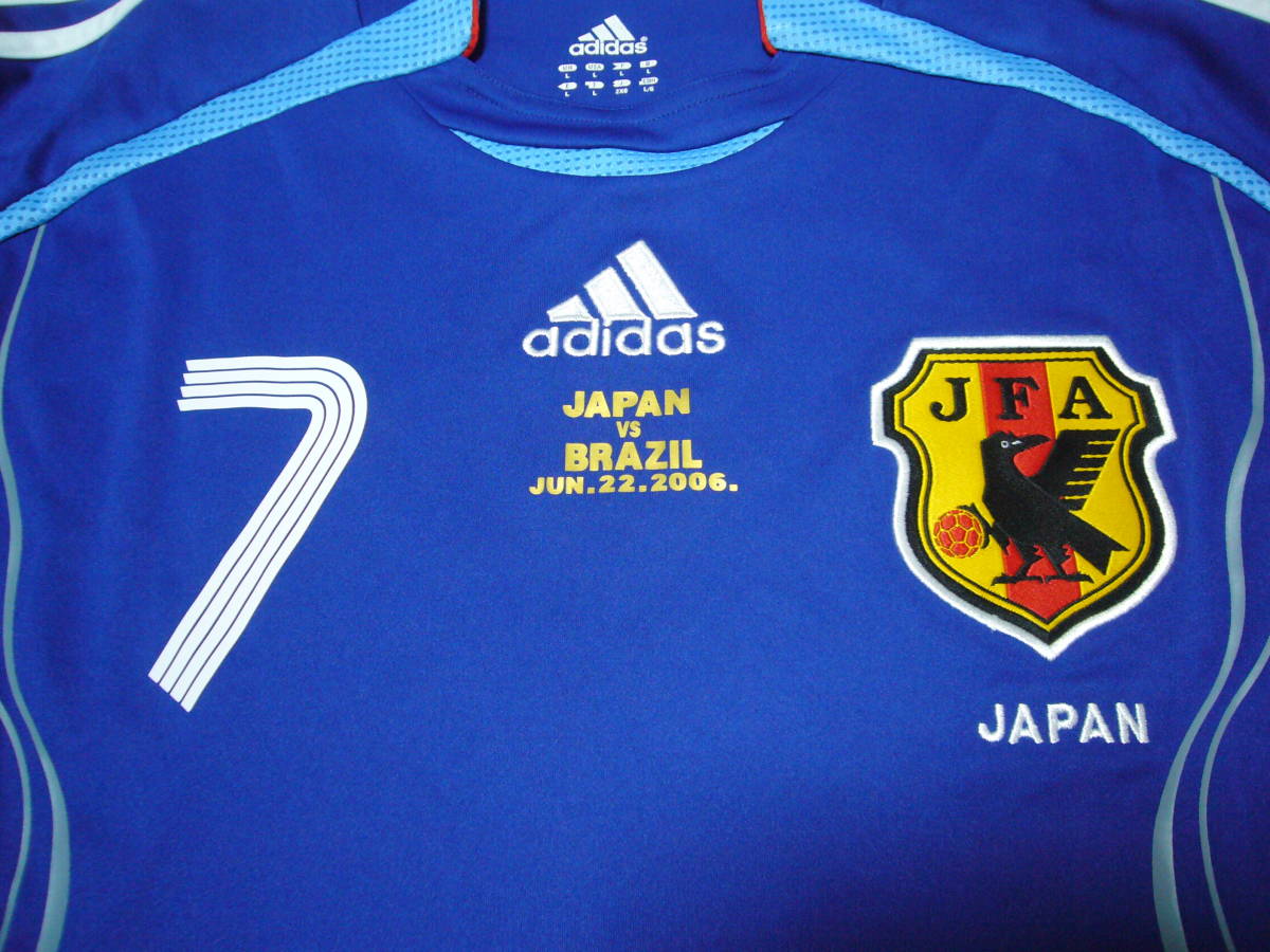 日本代表 adidas 0 ユニフォーム #7 | NAKATA 中田英寿（インポートXL 