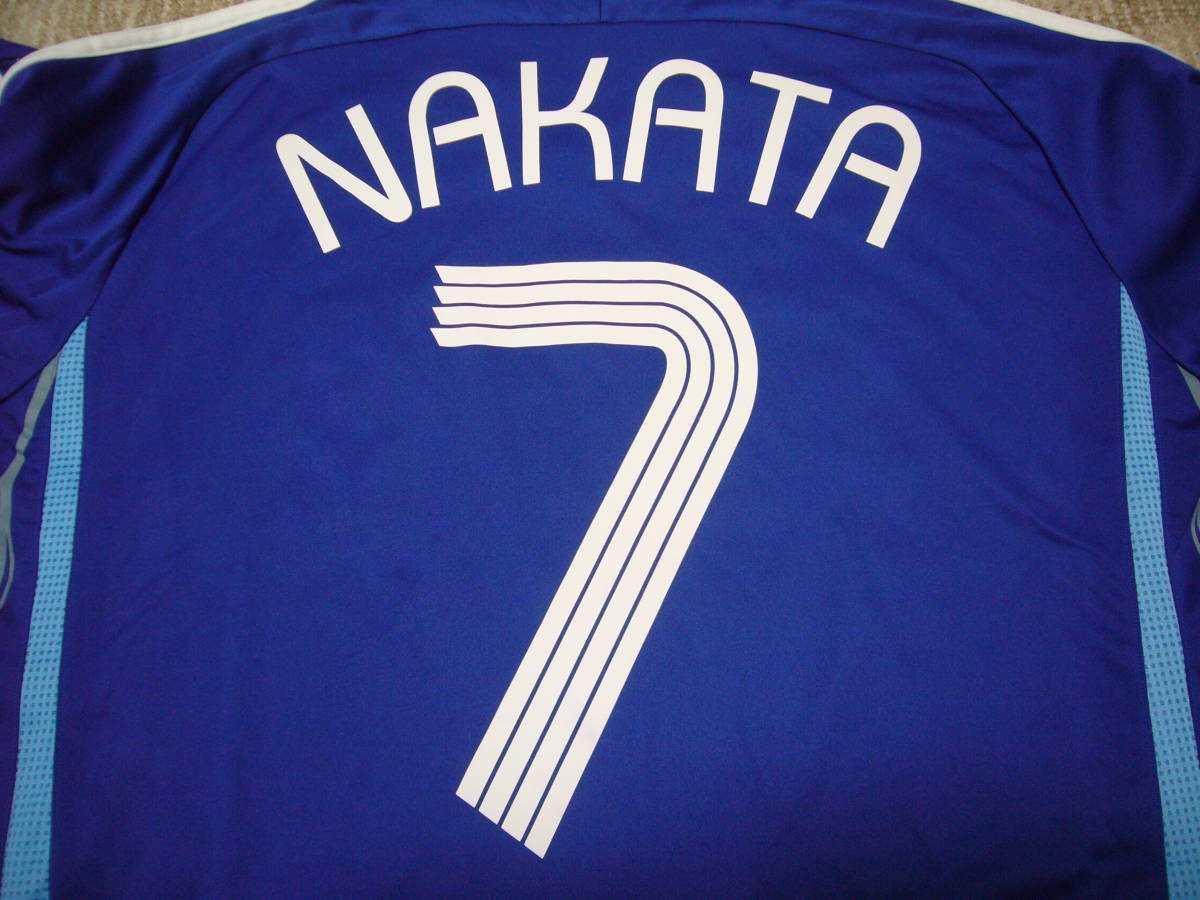 日本代表 adidas 0 ユニフォーム #7 | NAKATA 中田英寿（インポートXL 