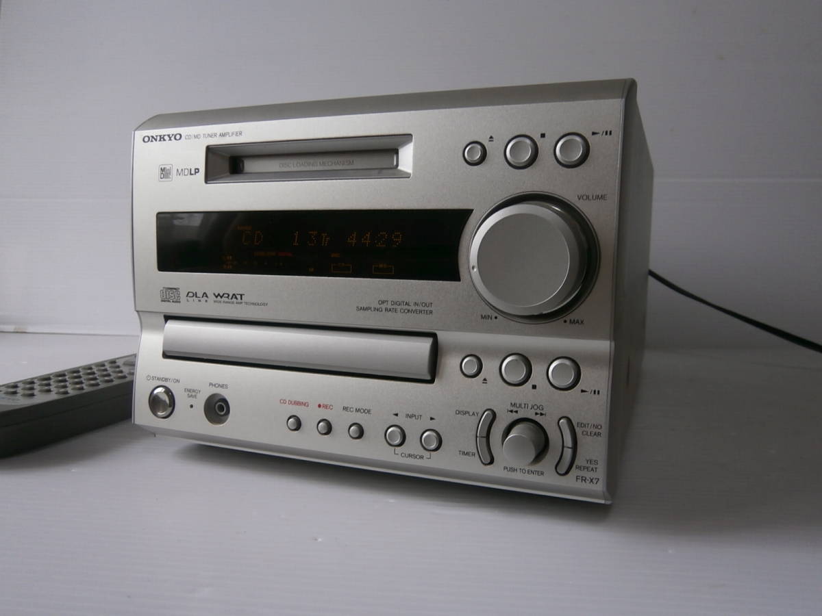安いアウトレット 店舗 ONKYO FR-X7 本体＋リモコンのみ 【公式通販】