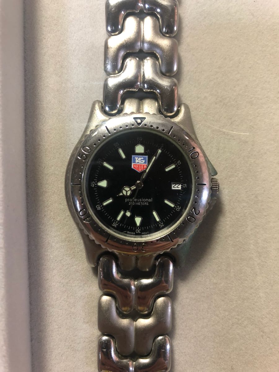 の*ん様 HEUER Professional 200m クォーツ 本体ジャンク タグホイヤー ジャンク プロフェッショナル 200m タグホイヤー TAG
