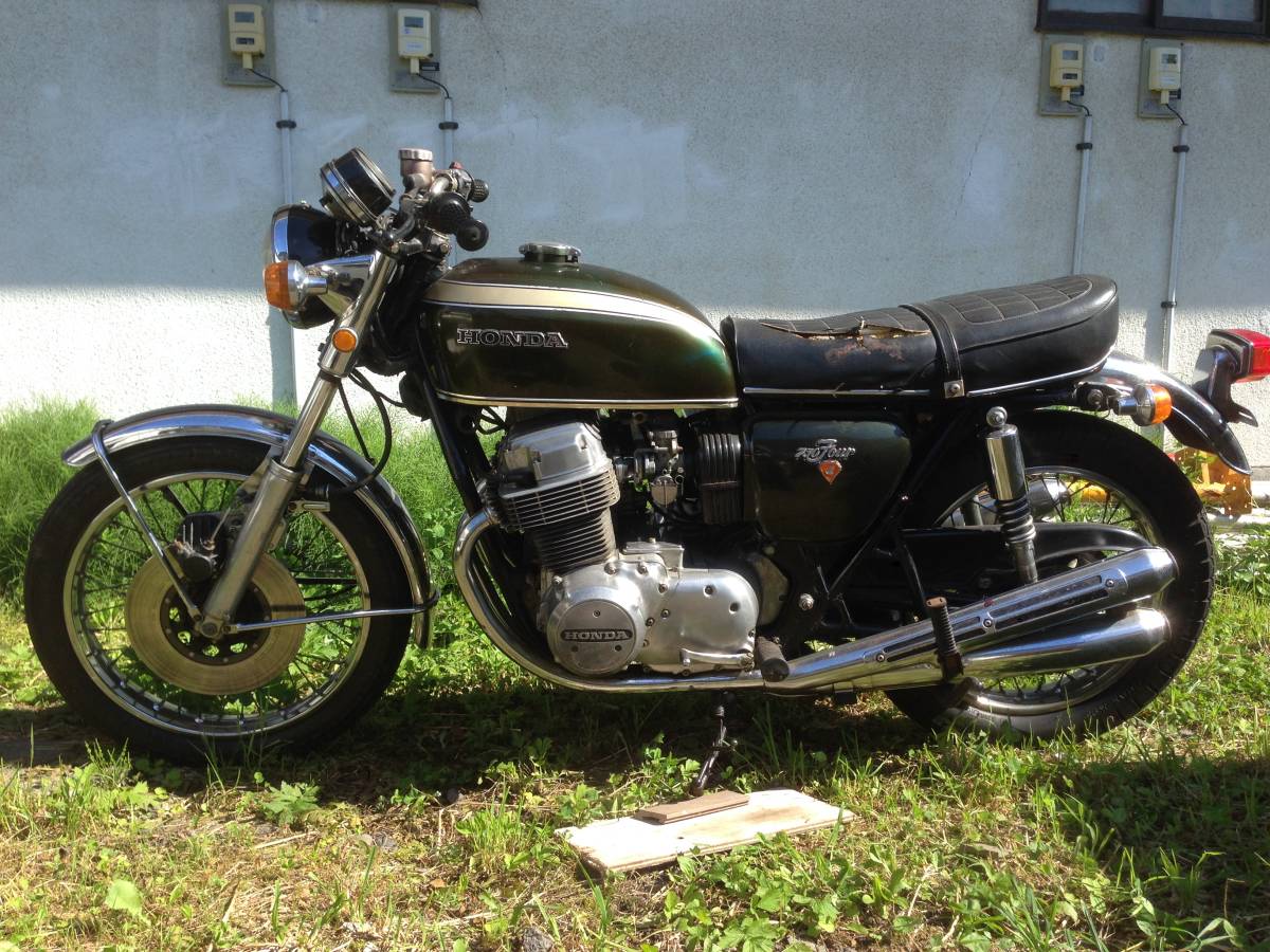 ホンダCB750K1/CB750Four250登録/北海道旭川1971年 - 1977年4月 