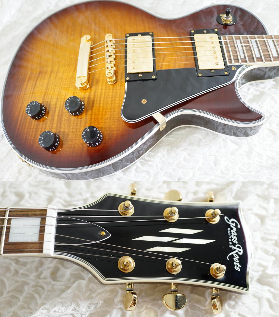 GrassRoots G-LP-55C Les Paul Custom 他 Grassroots Guitars LP50-C