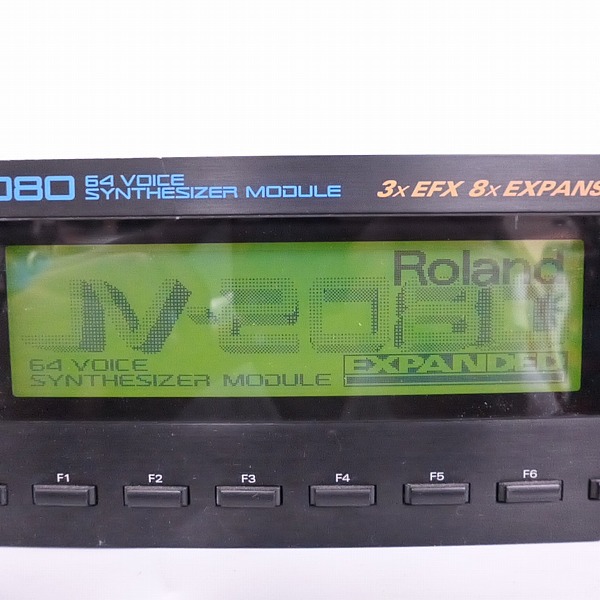 Roland JV−2080 64VOICEシンセサイザーモジュール良品！ Roland Roland ローランド シンセサイザーモジュール JV-2080 ∀ 54FC7