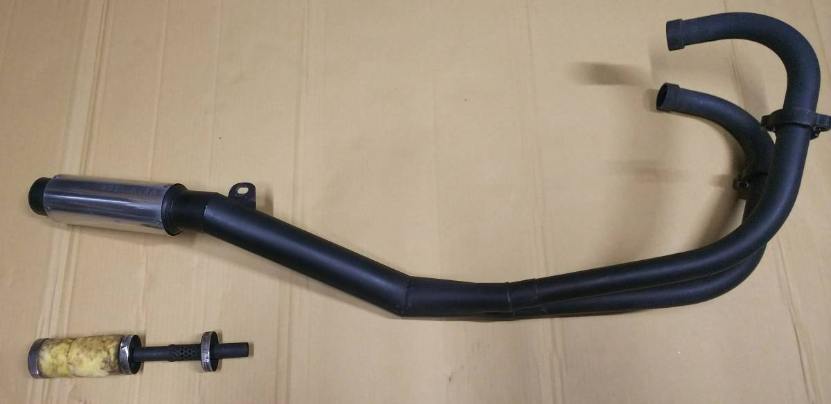 GS400 GSX250E GSX400E ヨシムラ菅 The superb sound of the Yoshimura pipes on the Zoku Cafe GS400 is