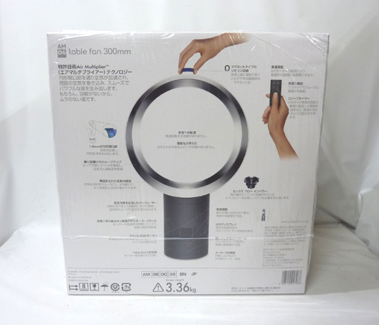新品 Dyson/ダイソン テーブルファン AM06 300mm ブラック AM06