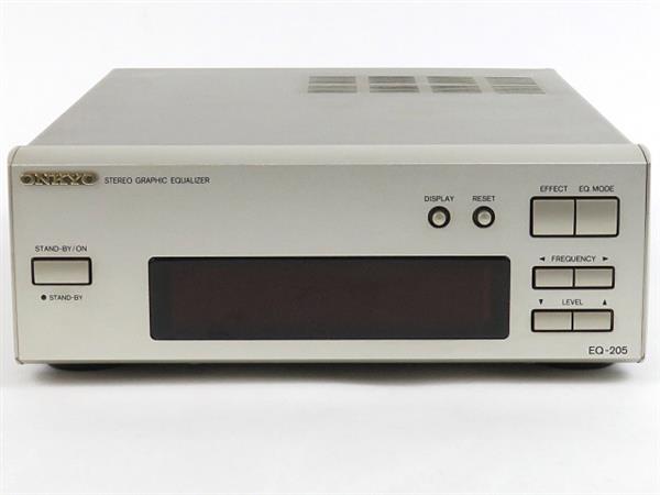 1円～ オンキョー ステレオ グラフィックイコライザー EQ-205 中古