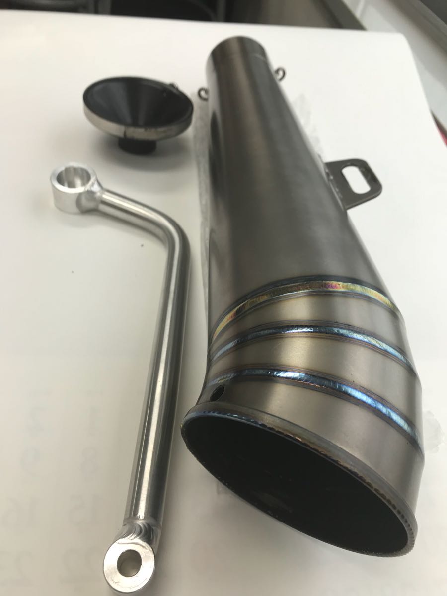 NITRO RACING ナイトロレーシング コニカルチタンサイレンサーV-3 〔Z1