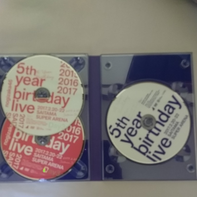 乃木坂46 5th year Birthday Live 完全生産限定盤 DVD7枚組 ☆送料無料
