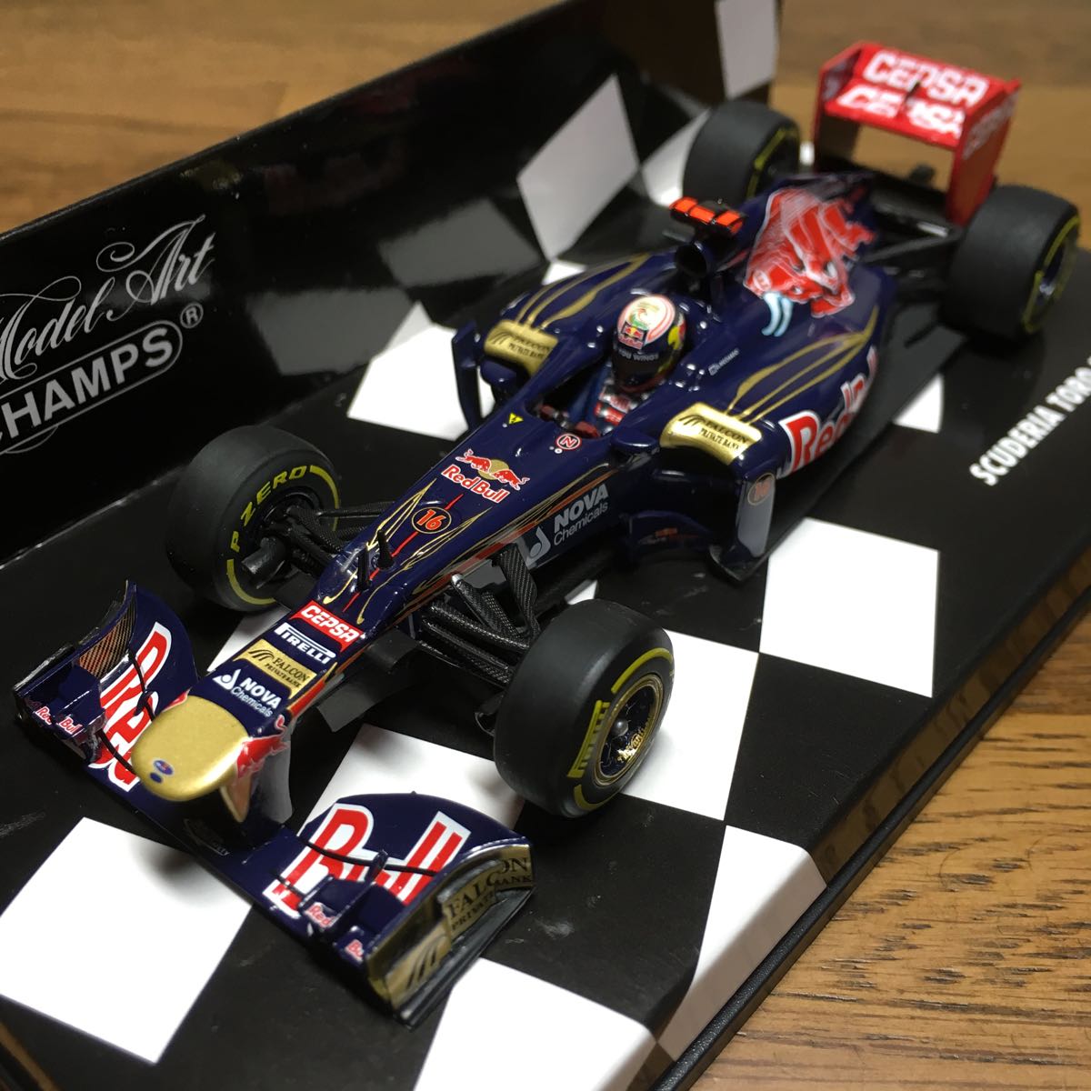 Modèle Réduit Toro Rosso STR7 Ricciardo 2012 1/43 Minichamps - Occasion Collection