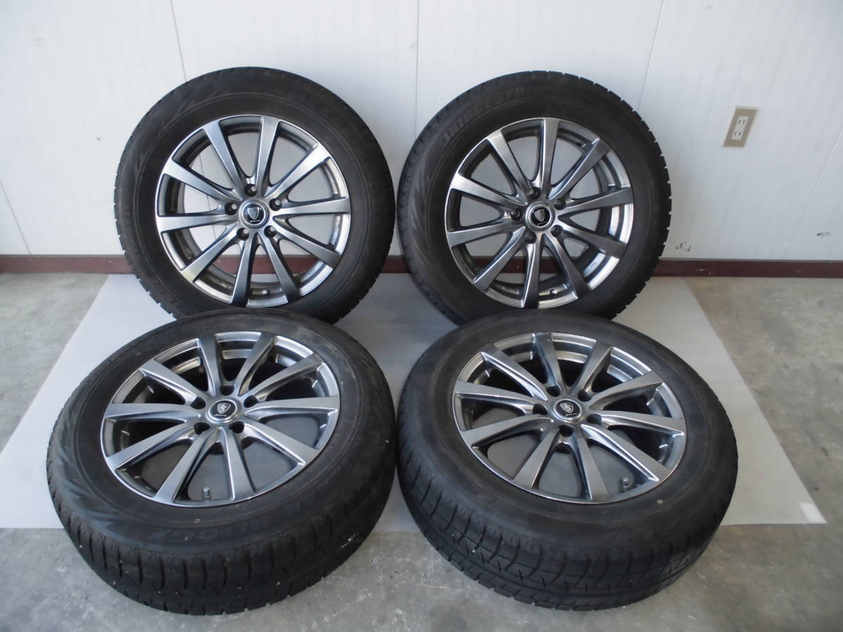 ☆ブリジストン 215／60R17 96Q スタッドレスタイヤ アルミ MANARAY