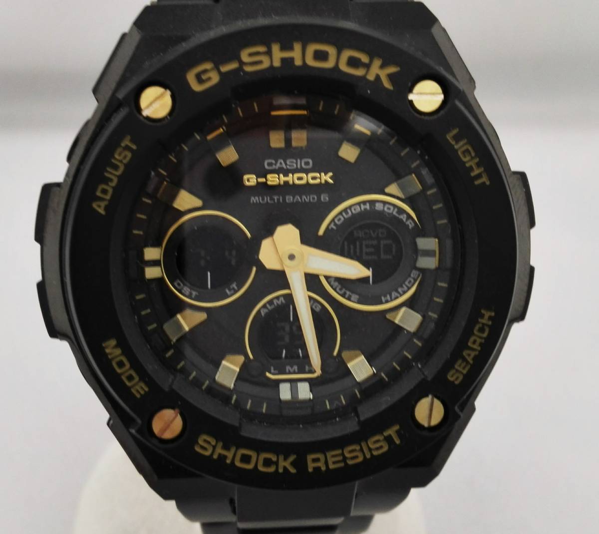 CASIO カシオ GST-W300BD G-STEEL ミドルサイズ マルチバンド6 電波 