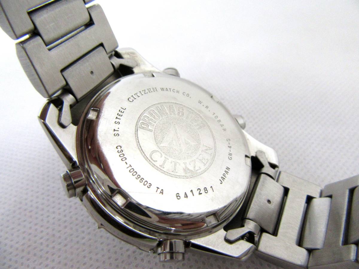 CITIZEN/シチズン】プロマスター/④/C-300 T009603/WORLD TIME ALARM