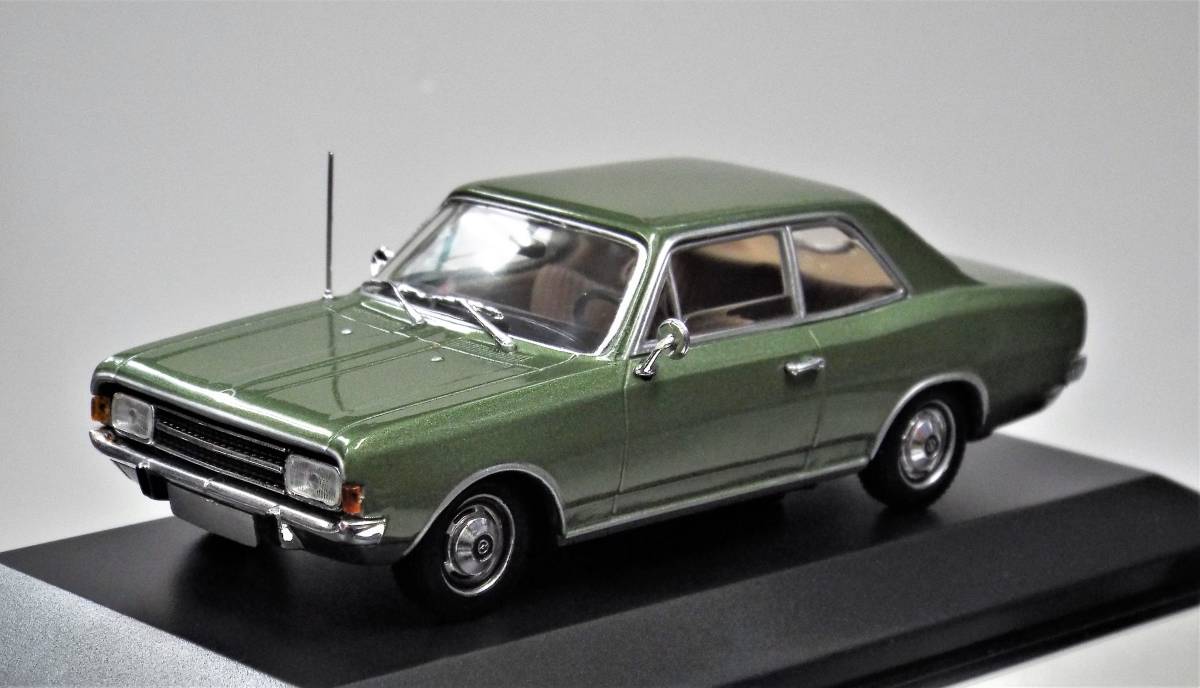 PMA】1/43 オペル レコルト C 2ドアセダン 1966年 ライトグリーン