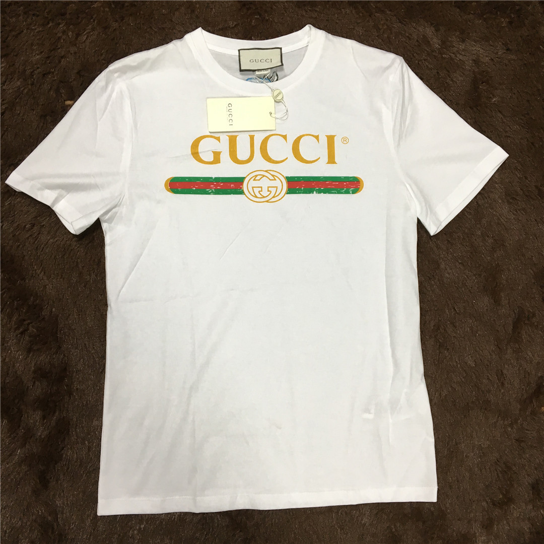GUCCI グッチ　M ホワイト　男女兼用　Tシャツ