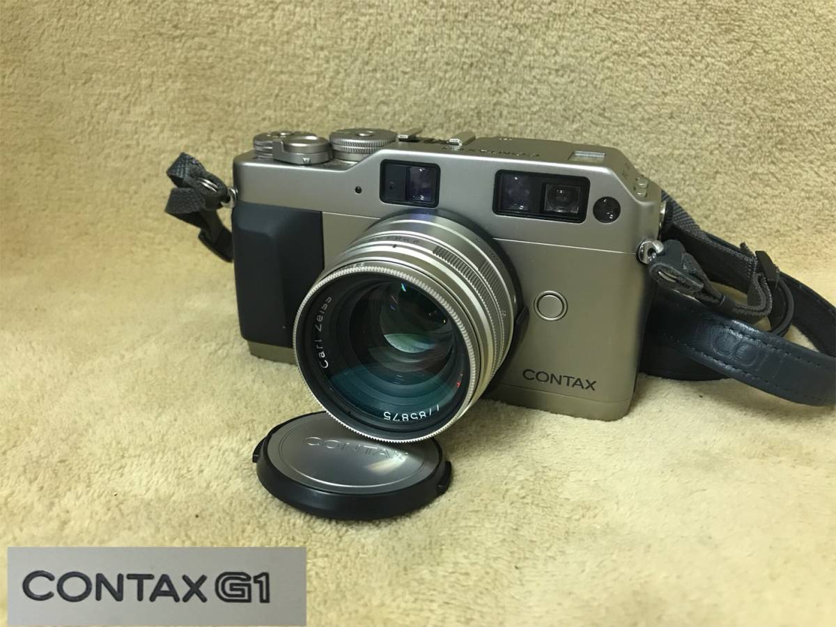  3591: CONTAX/コンタックス G1 フィルムカメラ/Carl Zeiss Planar 2/45 動作未確認(コンタックス)｜売買されたオークション情報、yahooの商品情報をアーカイブ公開 - オークファン コンタックス
