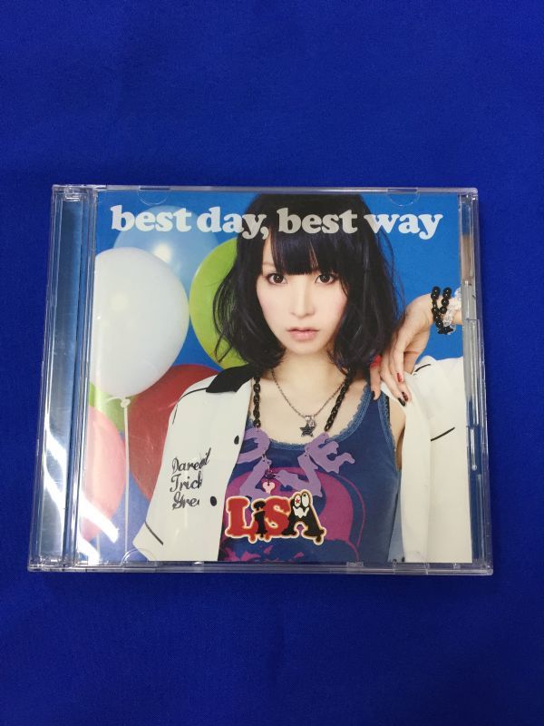 GBA001 LiSA best day，best way 直筆サイン入りCD