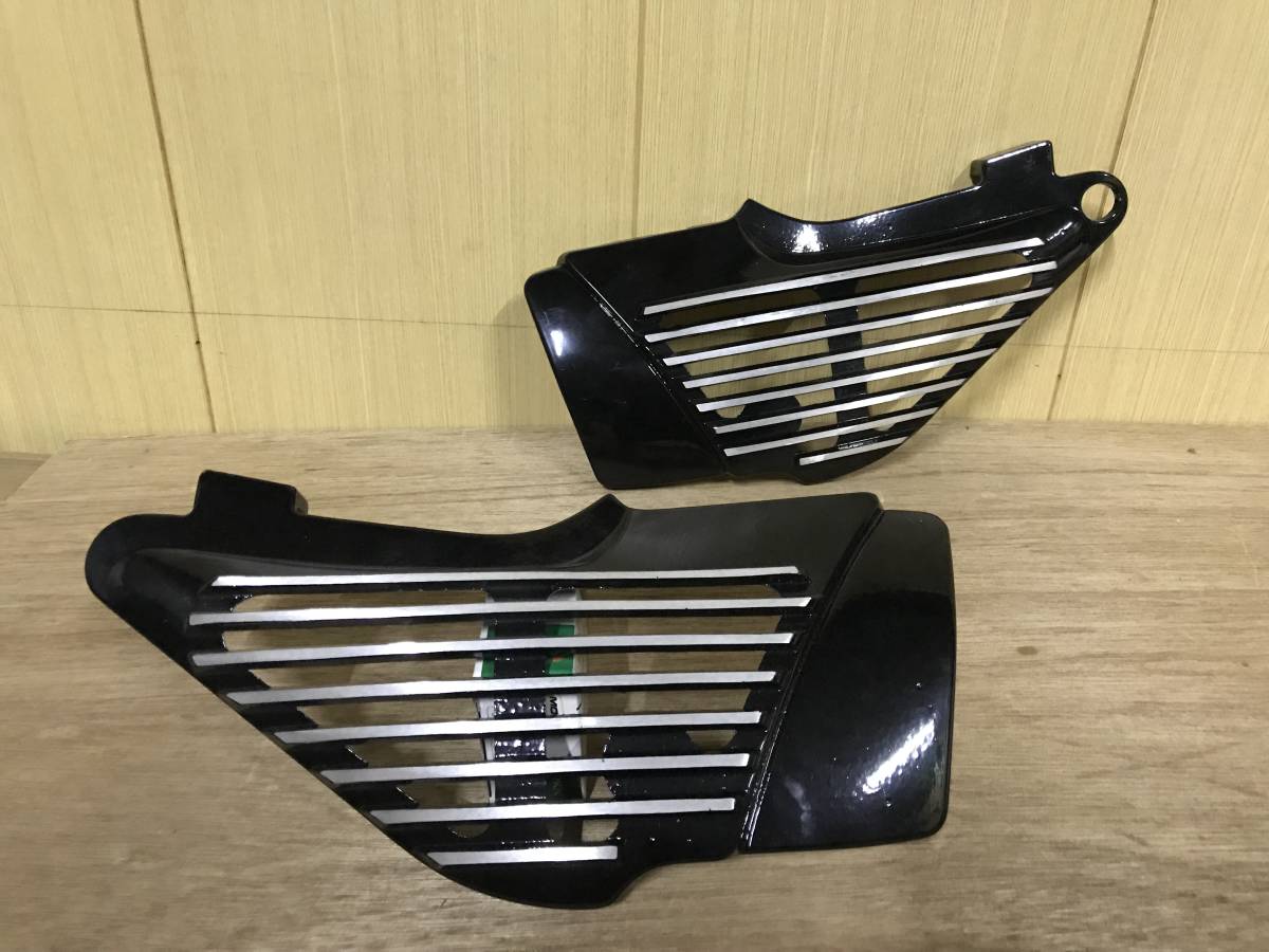 アルフィン サイドカバー 黒 ゼファー750 Z2 Z900 | RS ② BEET 横 