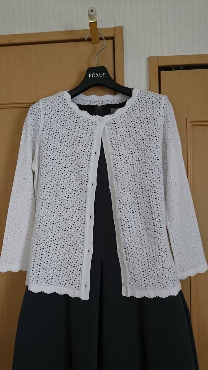 未使用品】FOXEYフォクシーブティック◇Flowerlace◇38 レース