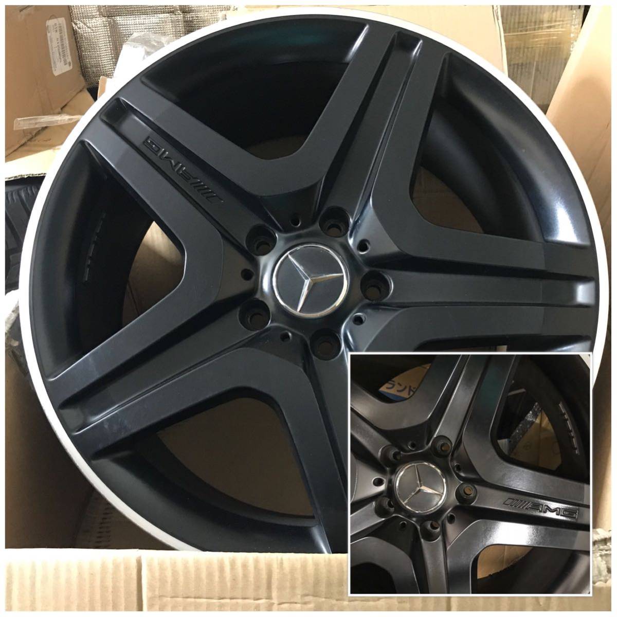 【純正】ベンツAMG Gクラス G65 20インチ9.5J +50 4本セット G63 G550 G500 G320 G350 G65他