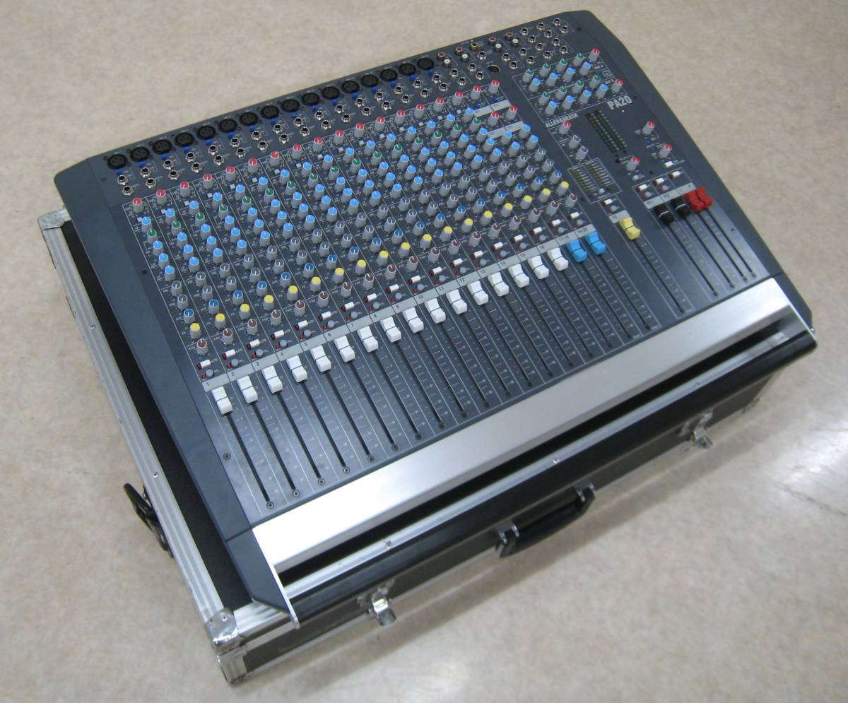 1円〜ALLEN&HEATH⁄ミキサー⁄PA12 ☆Allen&Heath PA20 20