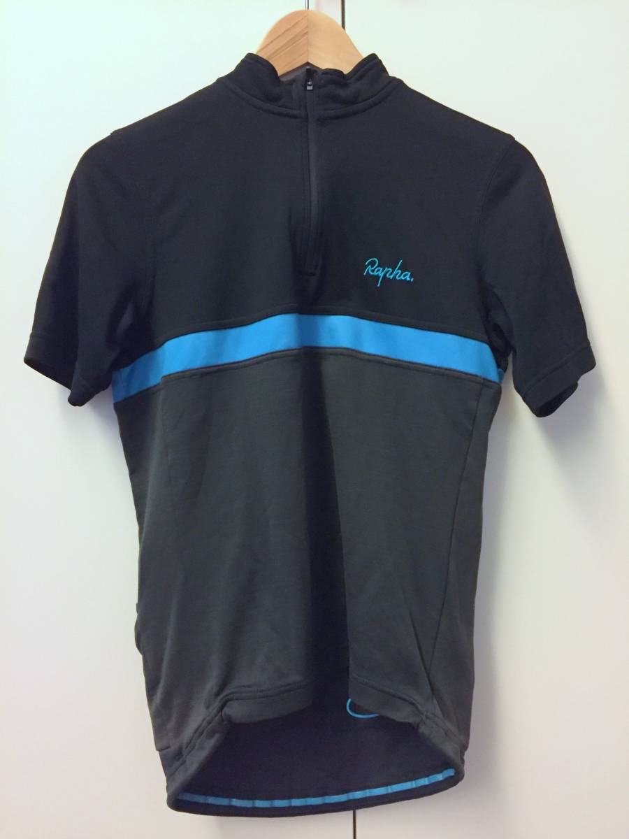数量限定商品 【中古】Rapha Men's Club Jersey （ラファ メンズクラブジャージ） （チームスカイモデル） サイズM