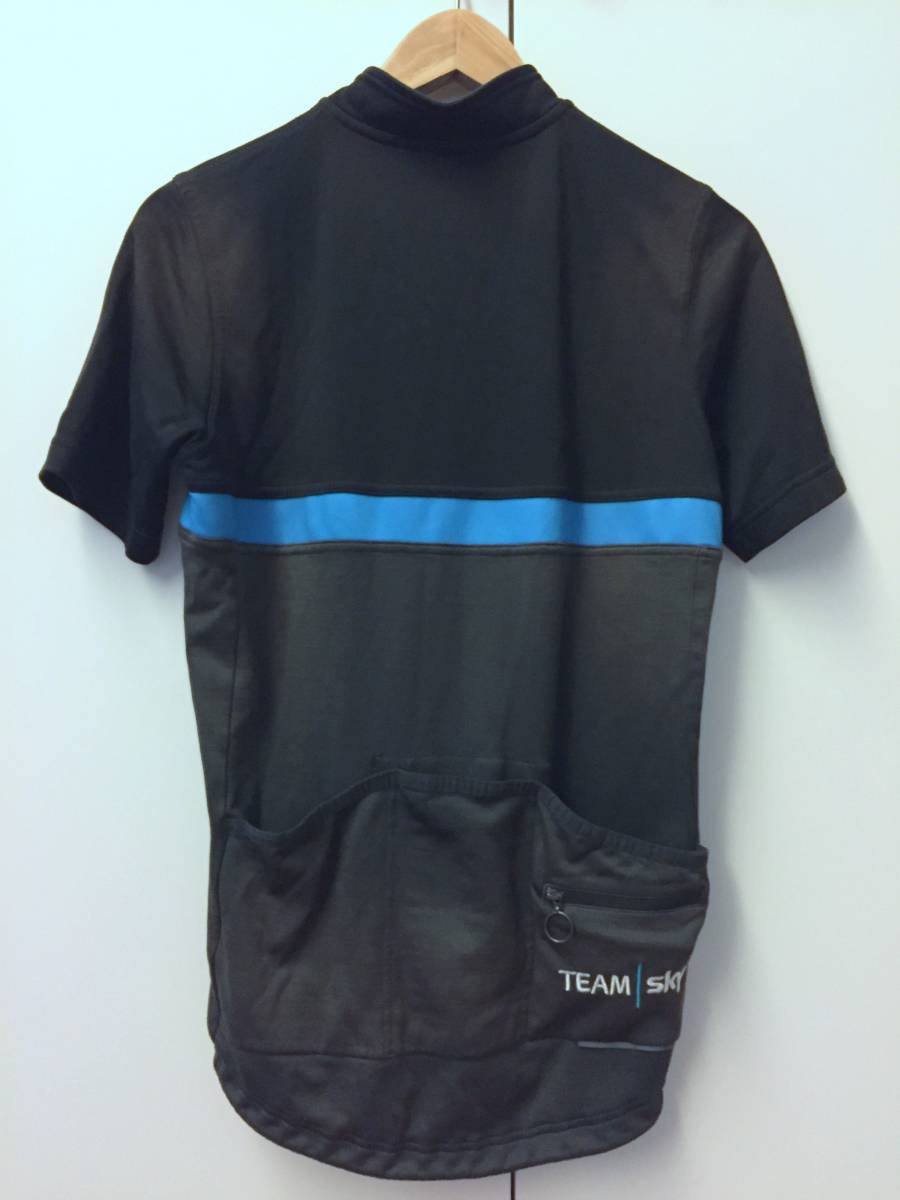 数量限定商品 【中古】Rapha Men's Club Jersey （ラファ メンズクラブジャージ） （チームスカイモデル） サイズM