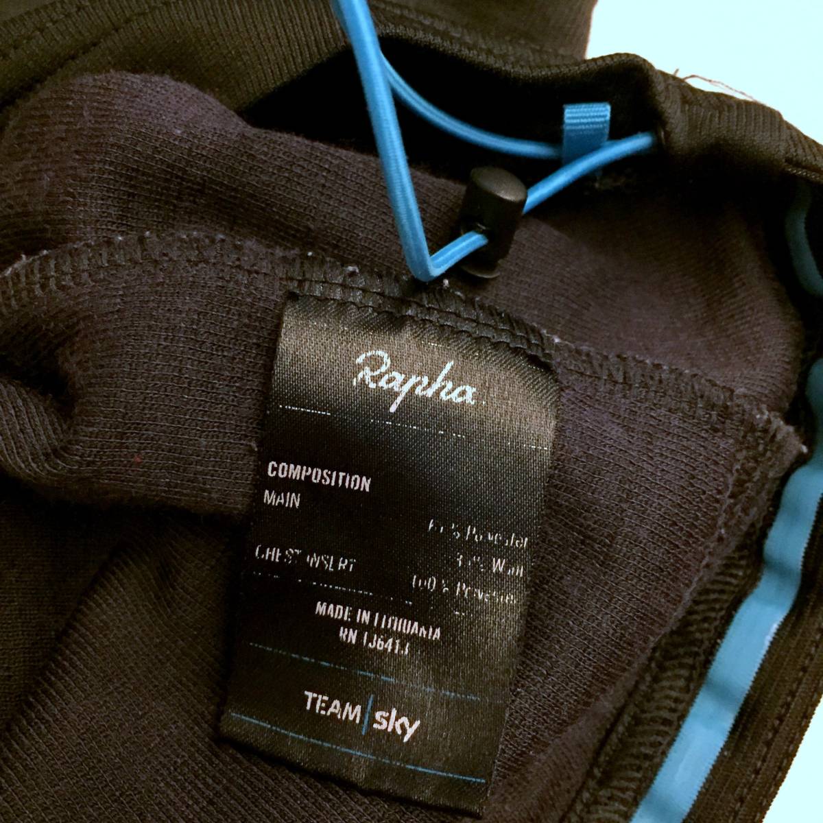 数量限定商品 【中古】Rapha Men's Club Jersey （ラファ メンズクラブジャージ） （チームスカイモデル） サイズM