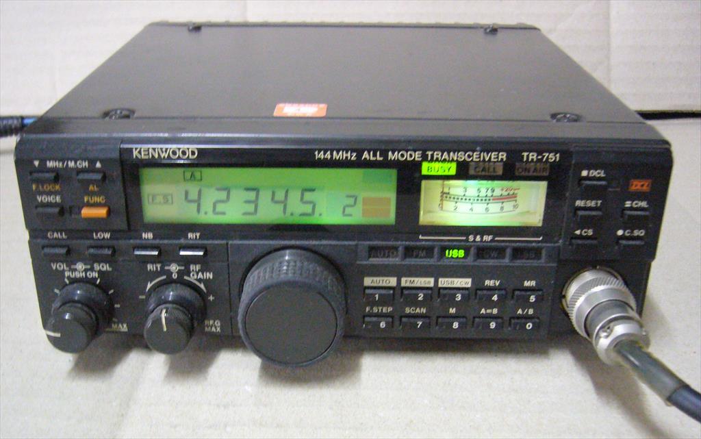 KENWOOD TR-751 144MHz オールモードトランシーバー TR-751 KENWOOD 144MHz オールモードトランシーバー 【公式通販】