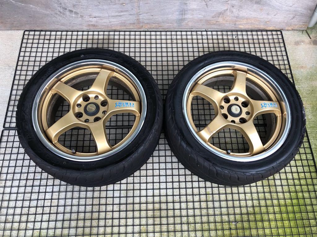 レイズ グラムライツ 57PRO 215/45ZR17 7J＋25 4穴 PCD114.3 17インチ 