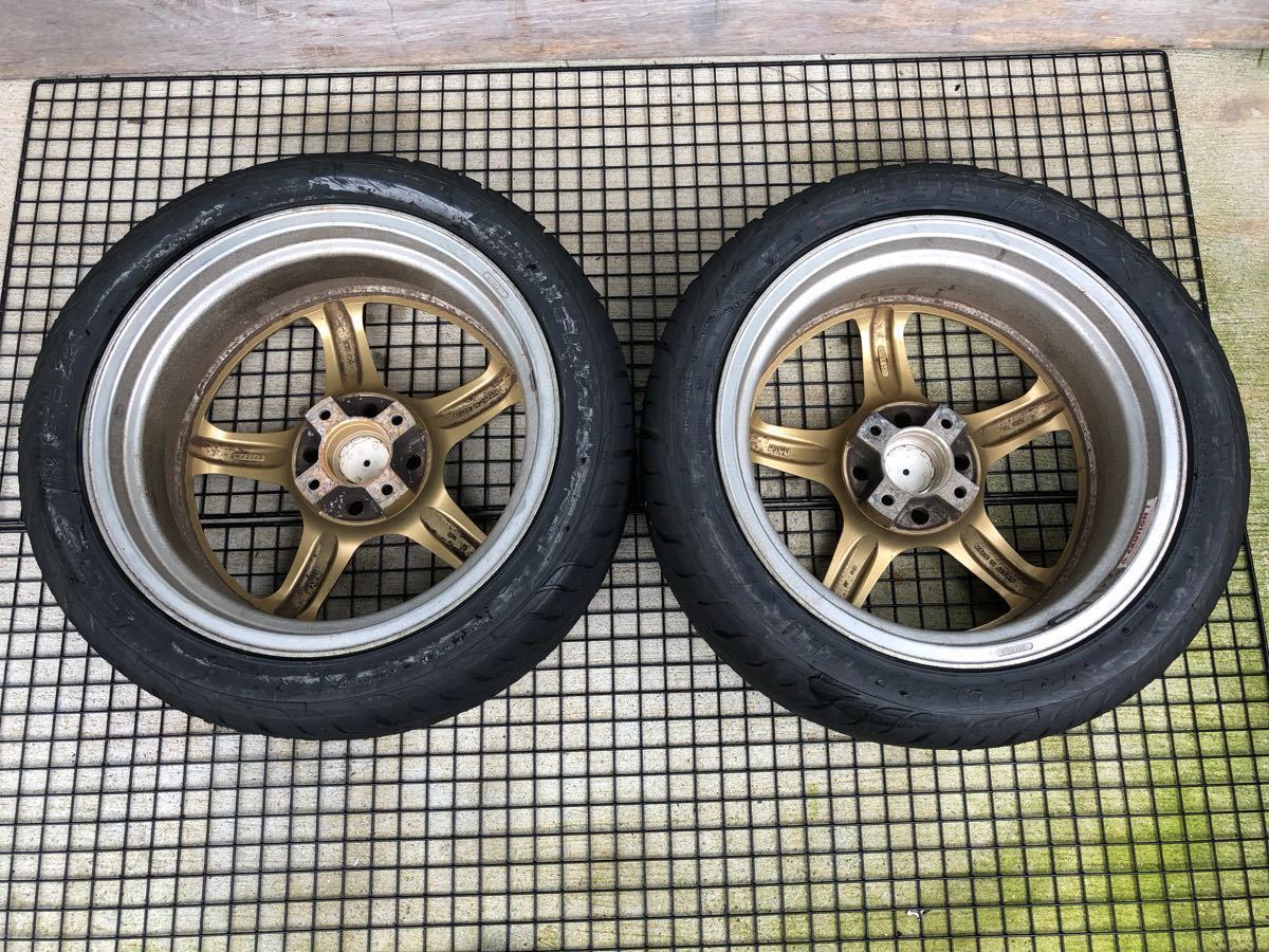 レイズ グラムライツ 57PRO 215/45ZR17 7J＋25 4穴 PCD114.3 17インチ  