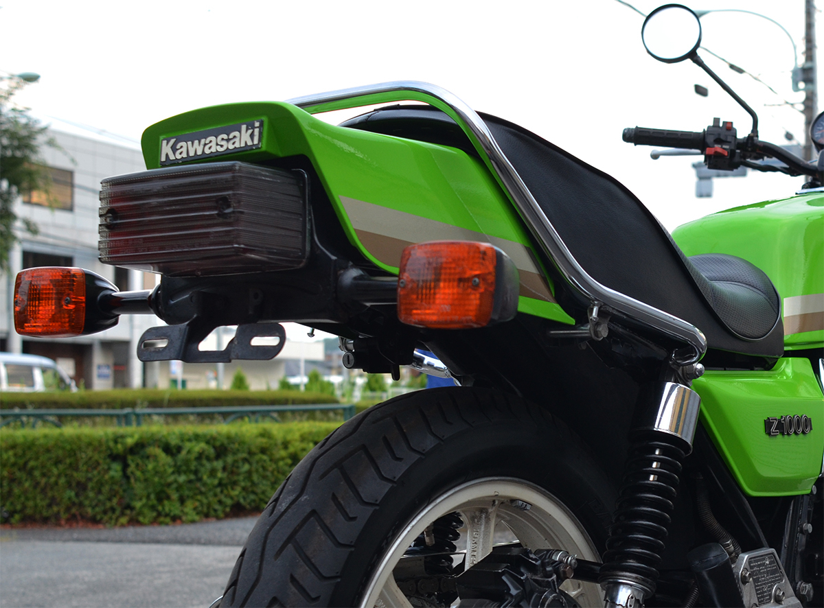 81年型 Kawasaki Z1000J ライムグリーンJ3カラー 輸入新規3年車検取得 