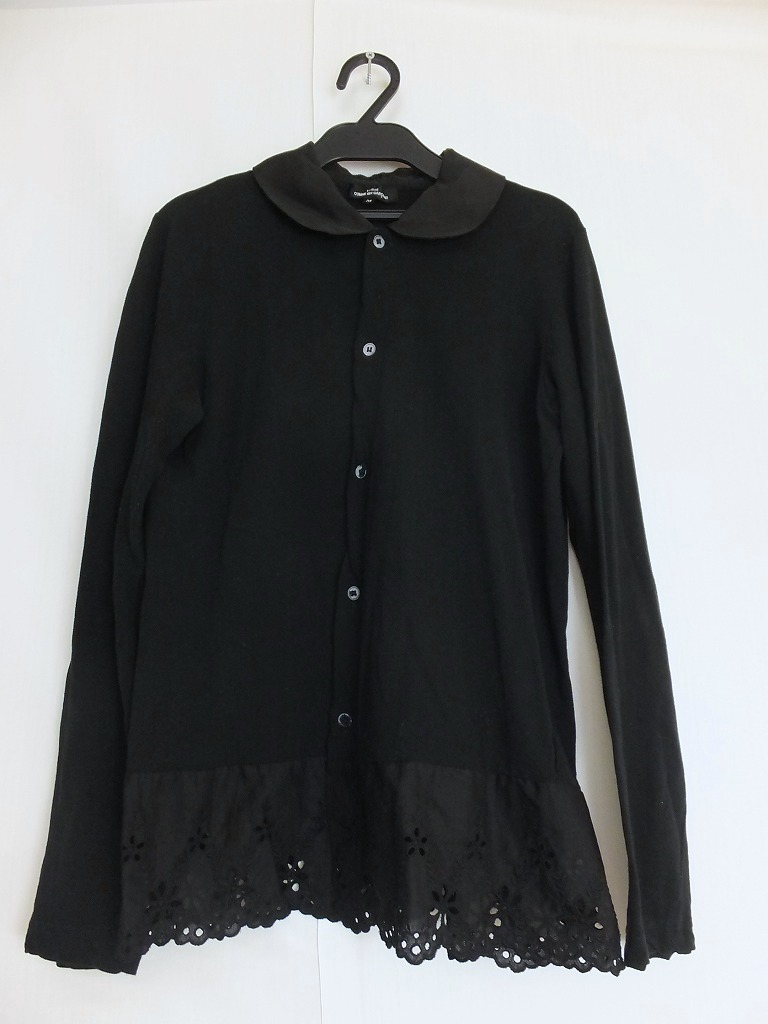 055 tricot COMME des GARCONS トリココムデギャルソン レース切替 