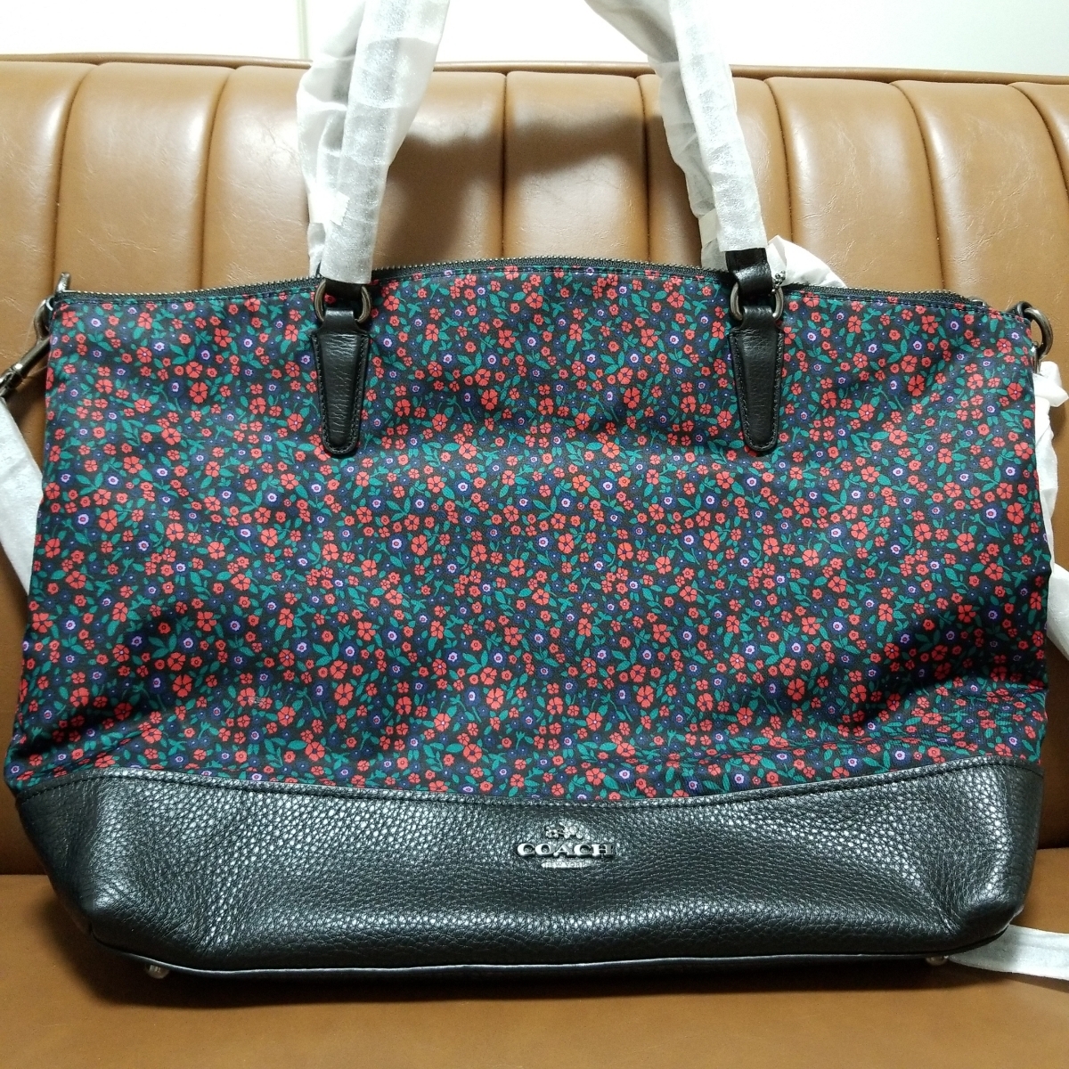 コーチ トートバッグ COACH 未使用 トート シグネチャー 新品 