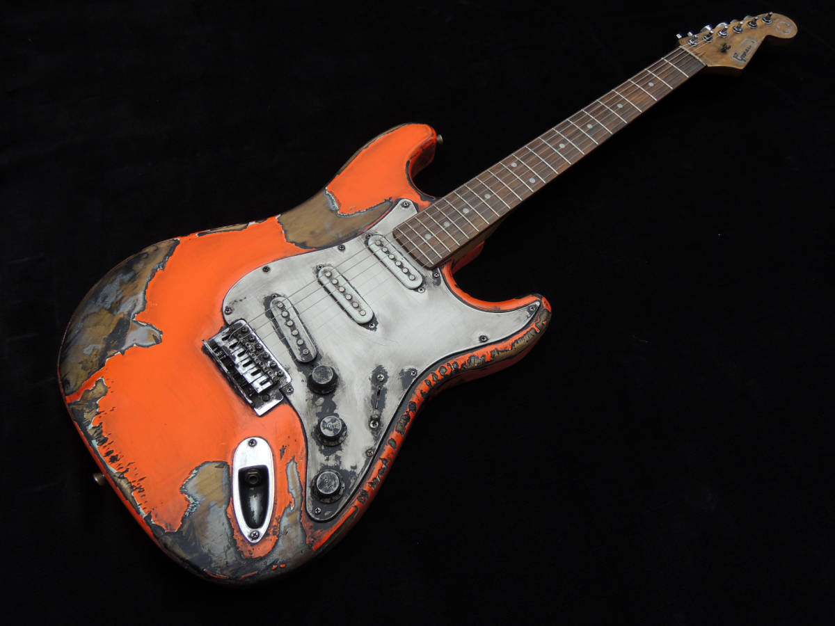 ☆Pirates Relic by Georarms -ORANGE SURF - stratocaster・オレンジ