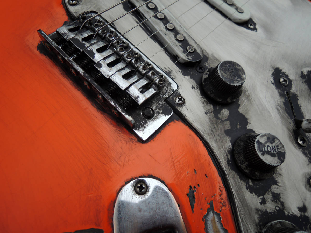 ☆Pirates Relic by Georarms -ORANGE SURF - stratocaster・オレンジ