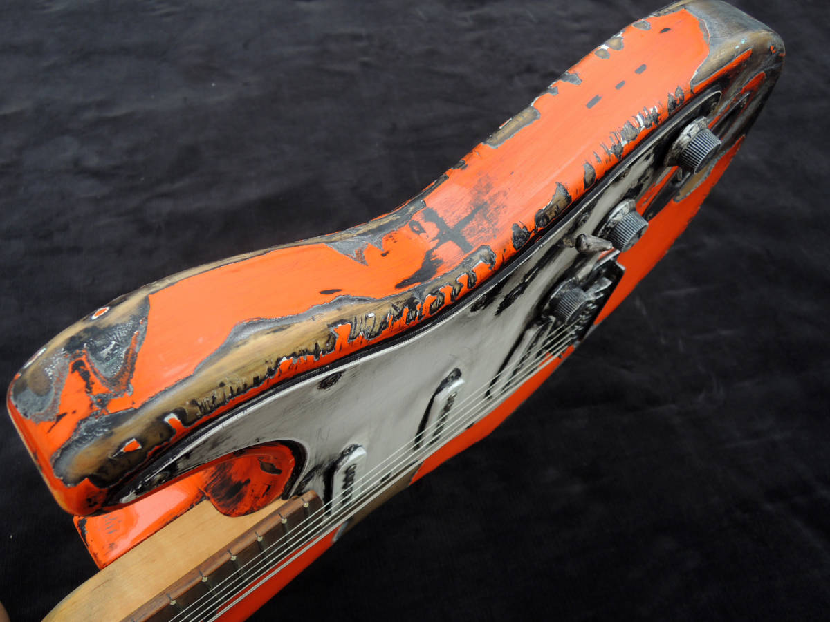 ☆Pirates Relic by Georarms -ORANGE SURF - stratocaster・オレンジ