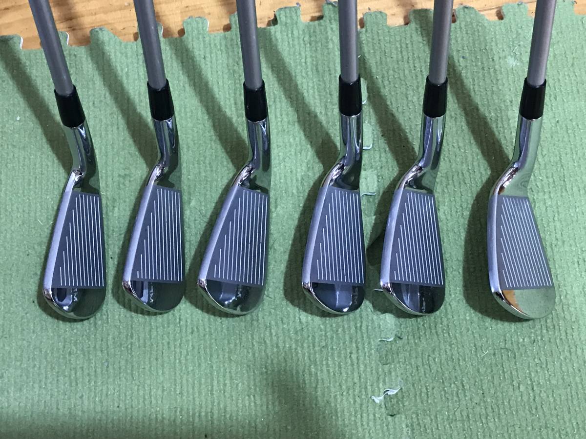 中古 ミズノ MP-55 MITSUBISHI RAYIN OTi-85 フレックスR　5～PW 6本セット 養老　カーボンシャフト_4