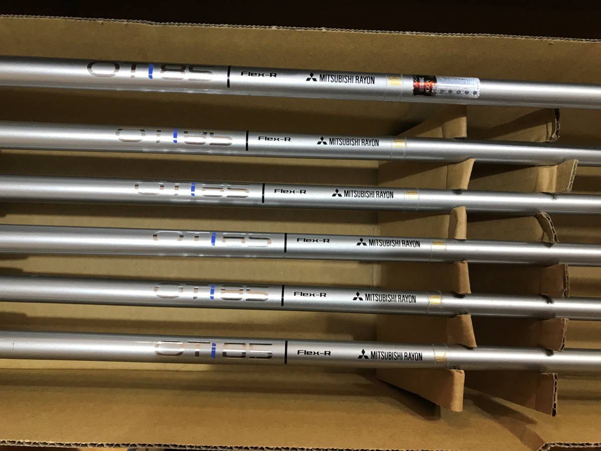 中古 ミズノ MP-55 MITSUBISHI RAYIN OTi-85 フレックスR　5～PW 6本セット 養老　カーボンシャフト_8