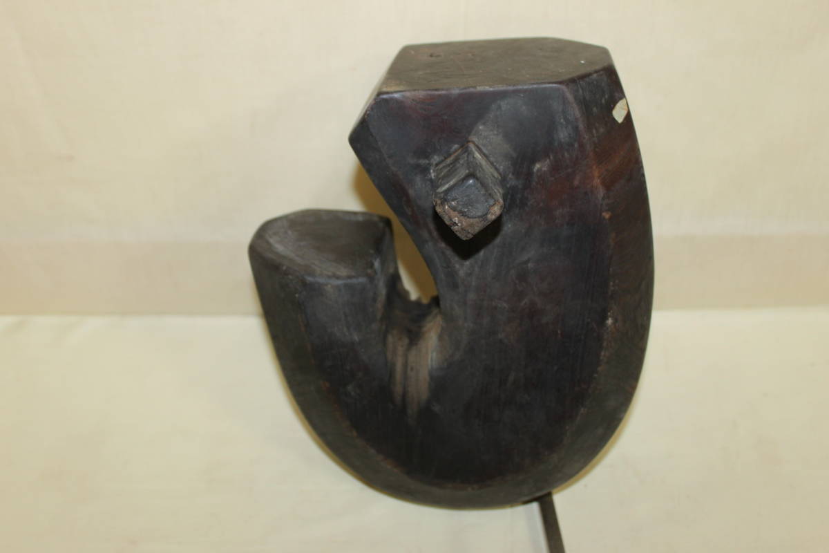 ☆時代 自在鉤 自在鍵 古欅製 囲炉裏道具 古民具☆ 自在鉤 自在鉤