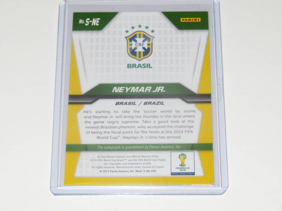 Panini Prizm World Cup Neymar 0 ネイマール PANINI 2014ワールド 