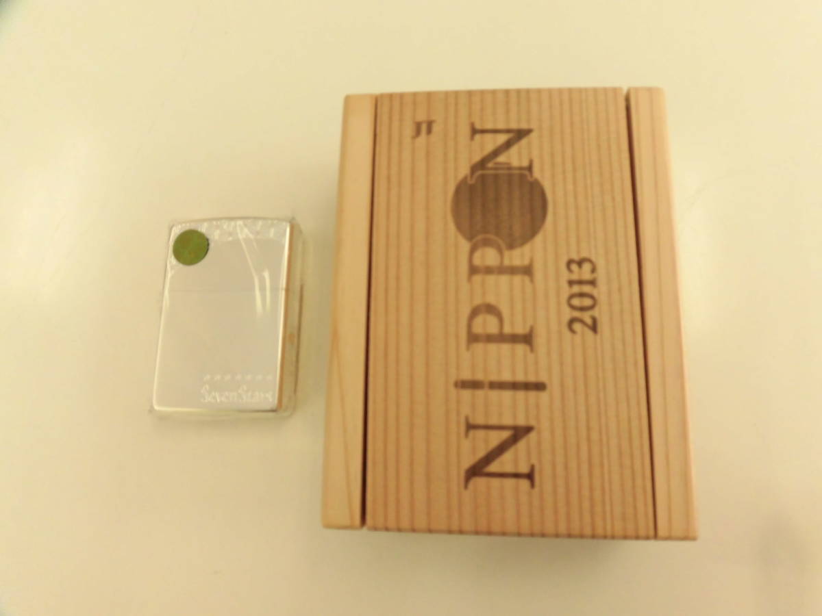 ZIPPO ライター NIPPON 2013 JT Seven Stars J Zippo 12 BRADFORD.PA 