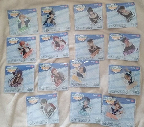 あんさんぶるスターズ クリアマスコット　全15種セット　Trickstar　UNDEAD　紅月　Ra*bits　Rabits